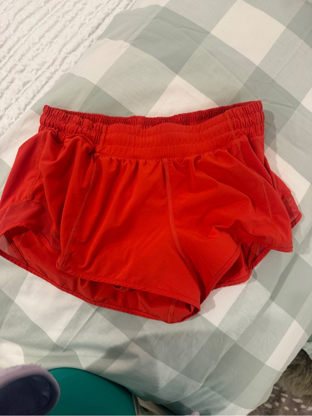 lululemon athletica Red Women’s Athletic Shorts